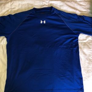 Blue Under Armor Tee